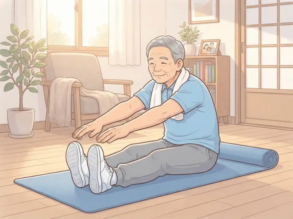 노인 운동, 4가지 운동만 기억하세요 5 노인 유연성 운동